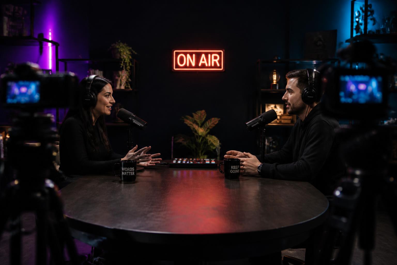 Inside the Project Podcast production studio